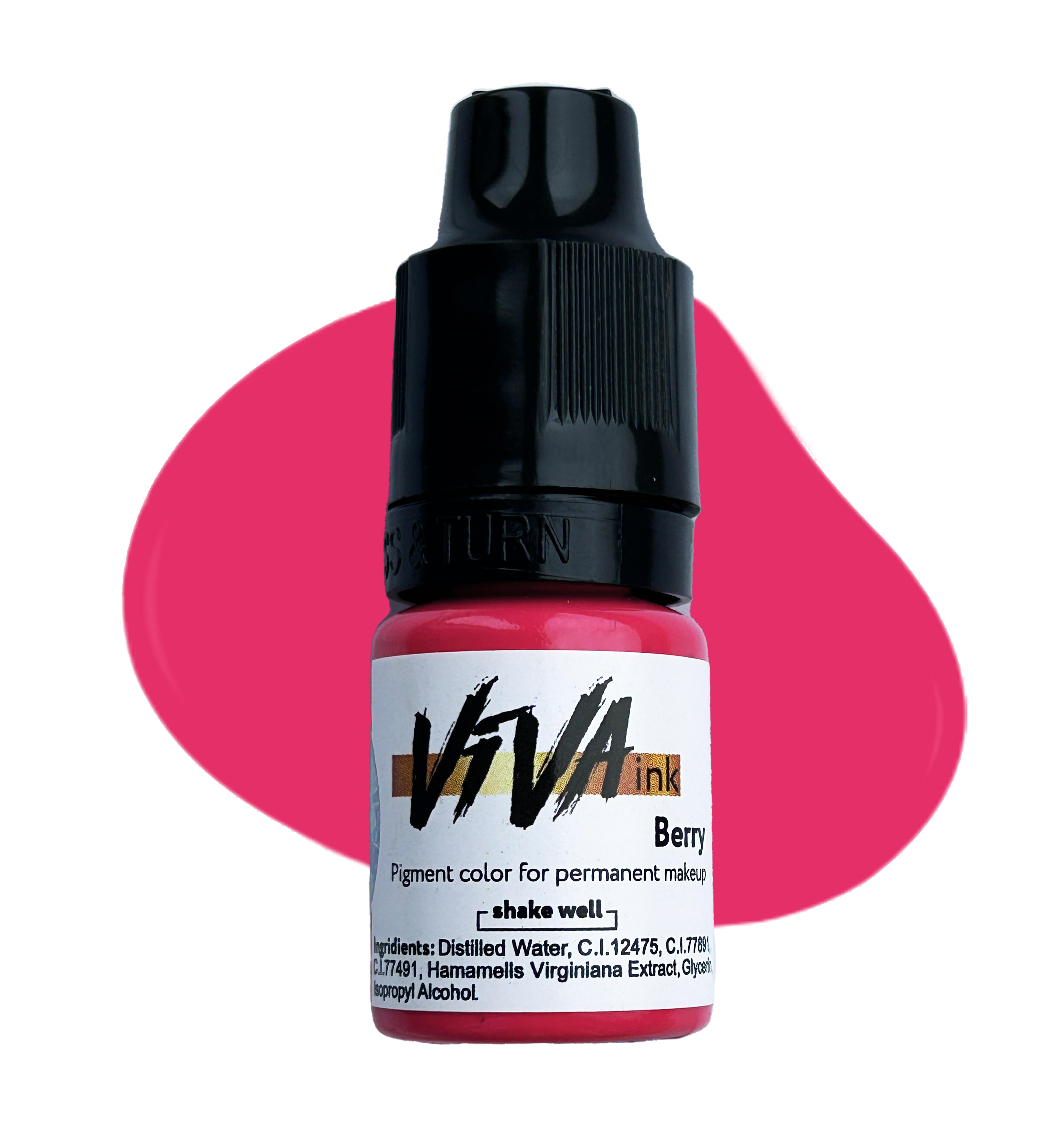 Barry Пігмент VIVA ink Lips 6 Berry, 6 мл. - Зображення 1