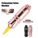 Міні машинка для тату і татуажу Rocket, пудрова. - Зображення 2