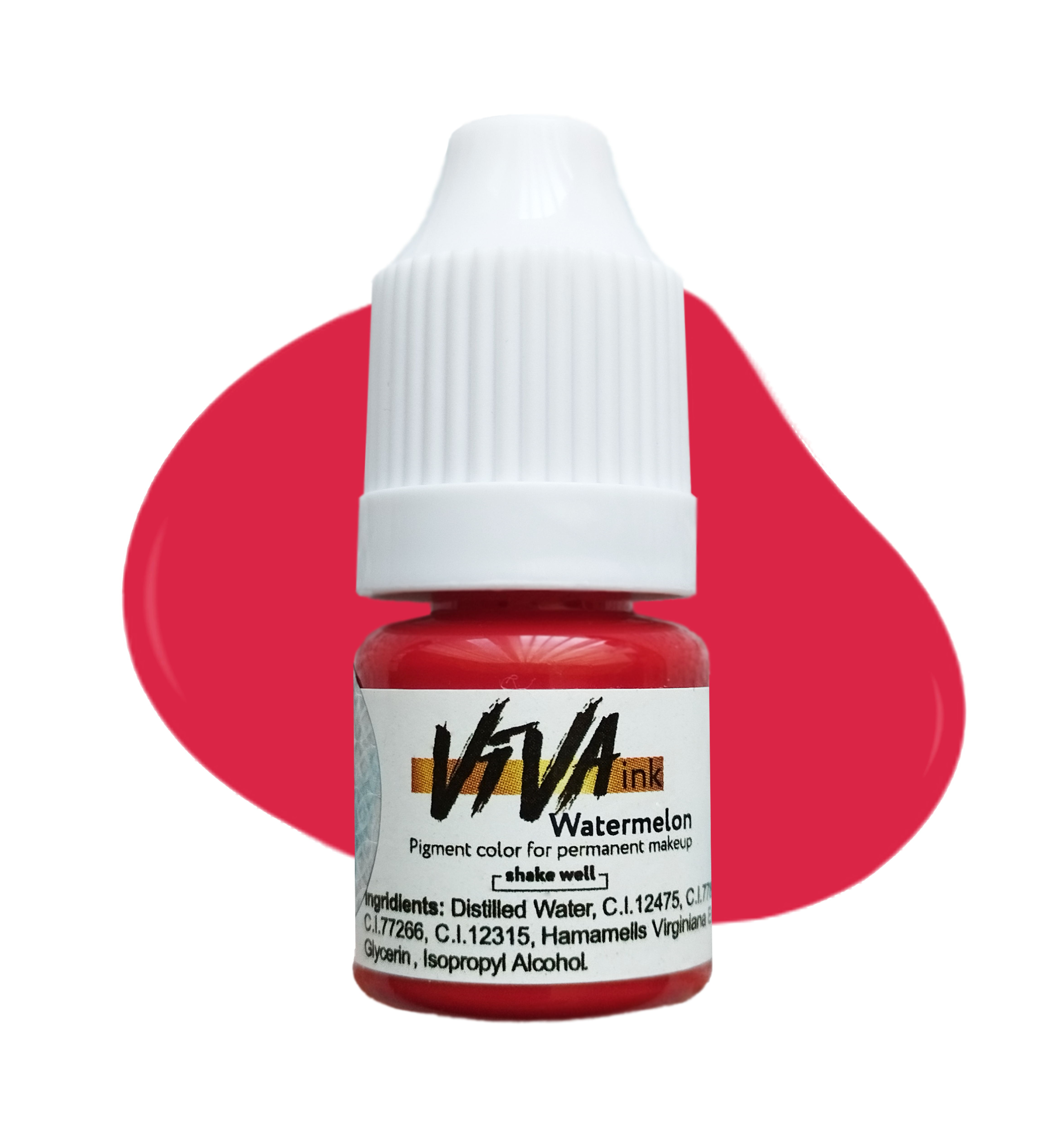 watermelon_9da262 Пігмент VIVA ink Lips 12 Watermelon, 4 мл. - Зображення 1