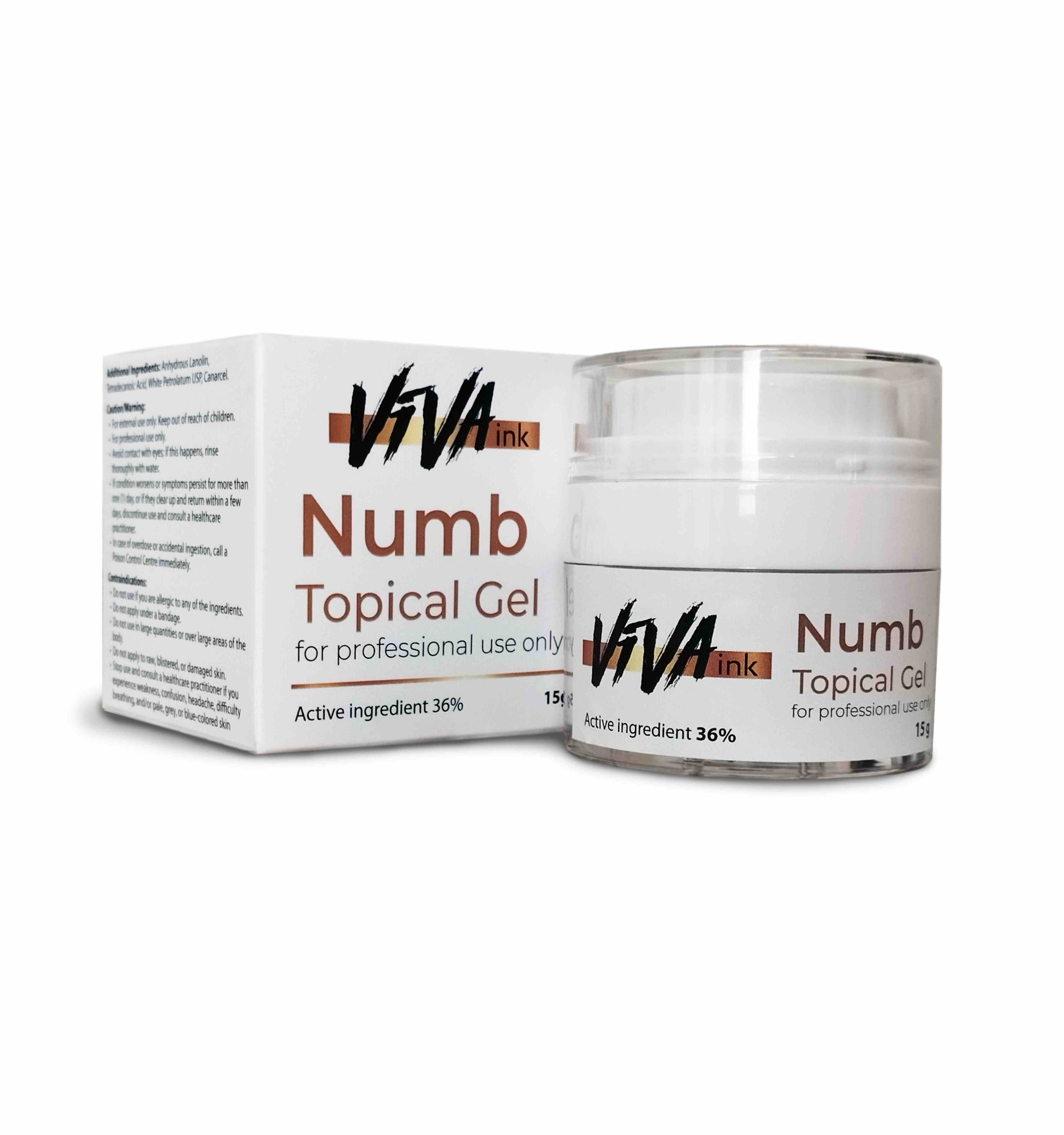 IMG-7e509394f12719049b37e8a43107994a-V Numb Topical Gel крем анестетик ,15 г - Зображення 1