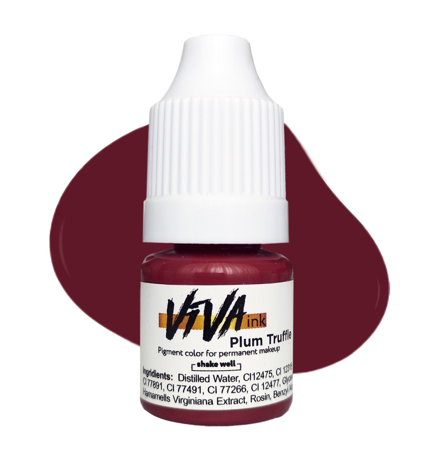 IMG_8447 Пігмент для перманентного макіяжу VIVA Ink Plum Truffle , 4 мл - Зображення 1