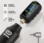 Бездротовий акумуляторний блок живлення NEEDLE для тату-машинки , RCA - Зображення 5
